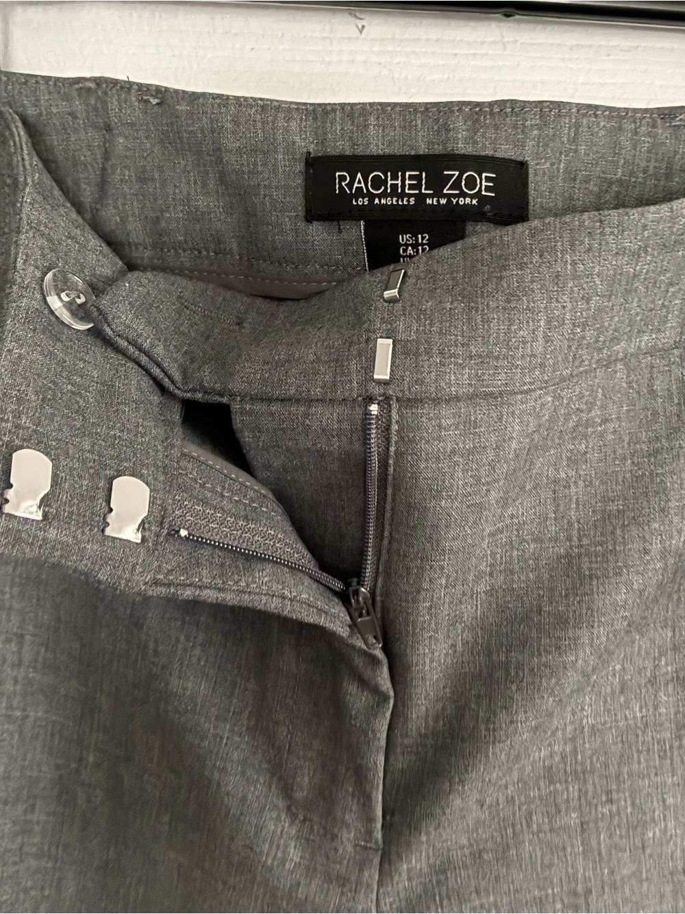 Rachel Zoe Gray Dress Pants - Classic Tailored Fit